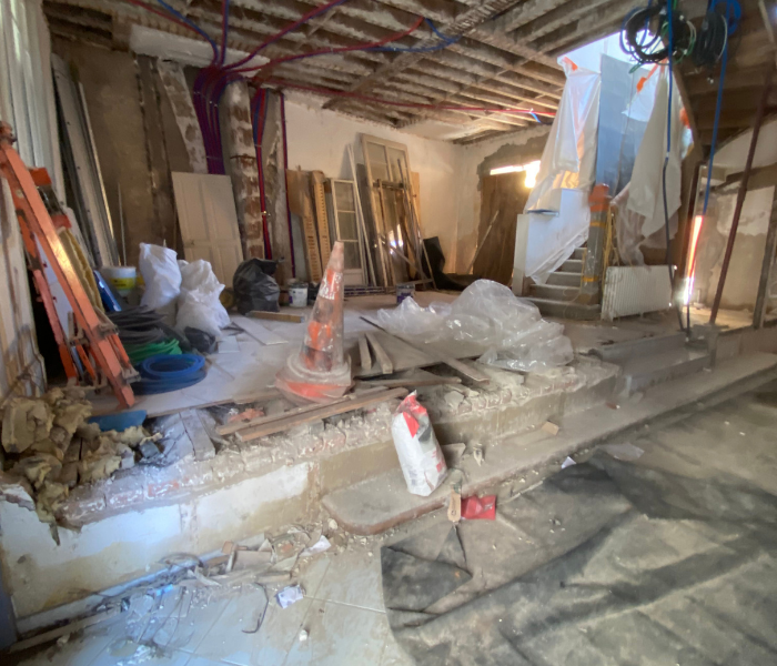 Rénovation et agrandissement d'une maison de maître en centre ville d'Orléans