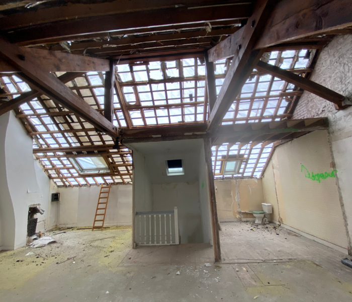 Rénovation et agrandissement d'une maison de maître en centre ville d'Orléans