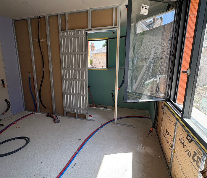 Rénovation et agrandissement d'une maison de maître en centre ville d'Orléans