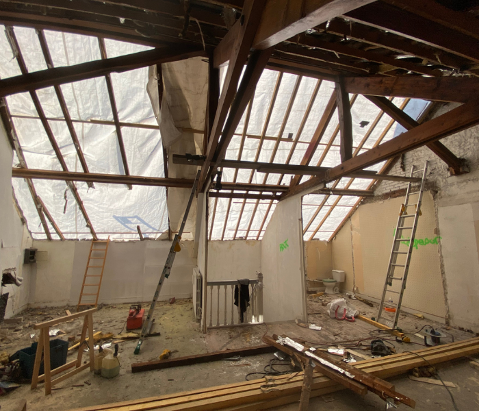 Rénovation et agrandissement d'une maison de maître en centre ville d'Orléans