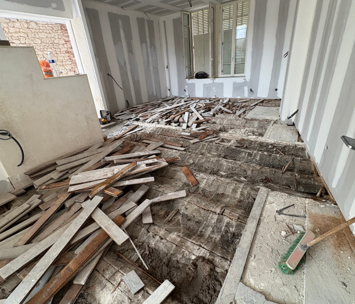 Rénovation et agrandissement d'une maison de maître en centre ville d'Orléans