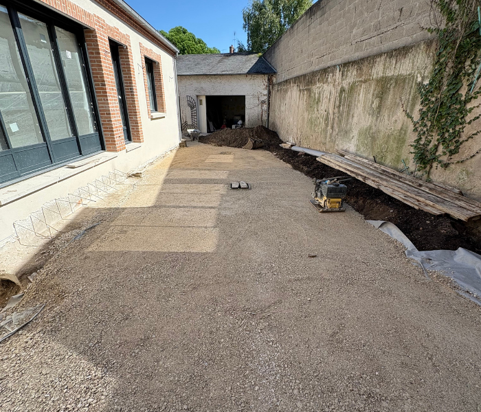 Rénovation et agrandissement d'une maison de maître en centre ville d'Orléans