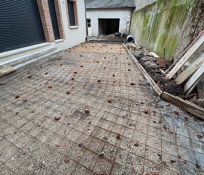 Rénovation et agrandissement d'une maison de maître en centre ville d'Orléans