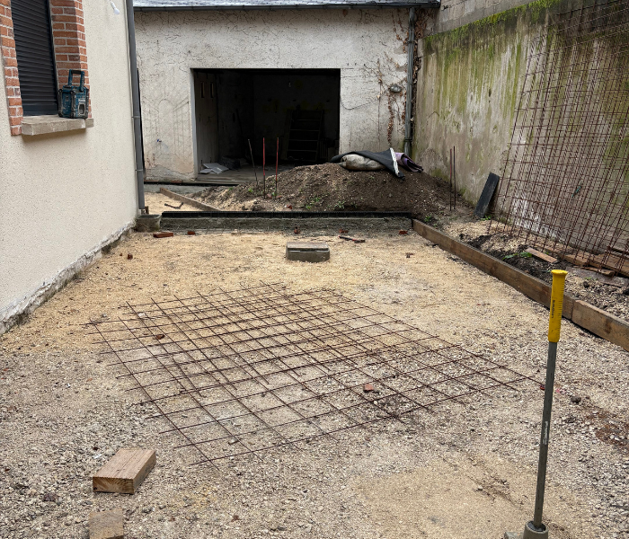 Rénovation et agrandissement d'une maison de maître en centre ville d'Orléans