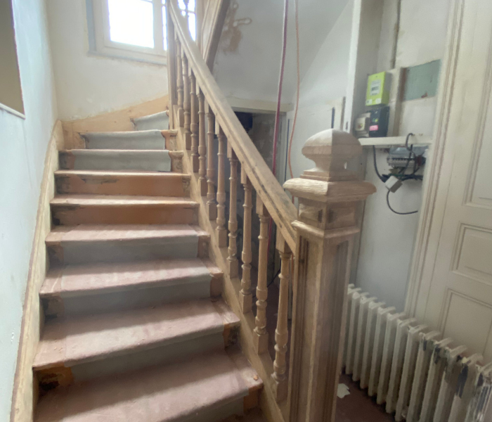 Rénovation et agrandissement d'une maison de maître en centre ville d'Orléans