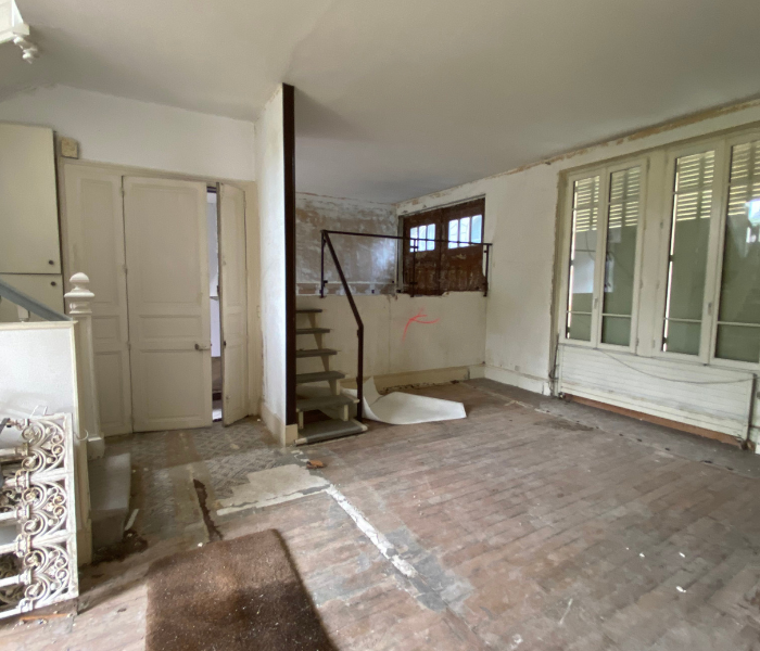 Rénovation et agrandissement d'une maison de maître en centre ville d'Orléans