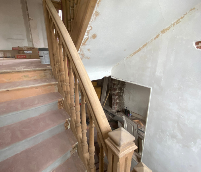 Rénovation et agrandissement d'une maison de maître en centre ville d'Orléans