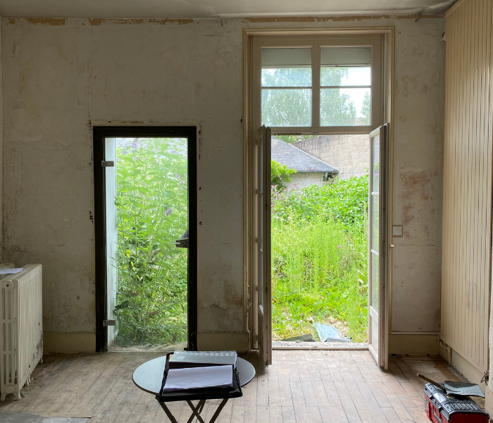 Rénovation et agrandissement d'une maison de maître en centre ville d'Orléans