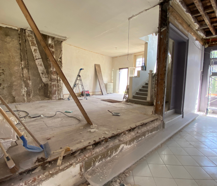 Rénovation et agrandissement d'une maison de maître en centre ville d'Orléans