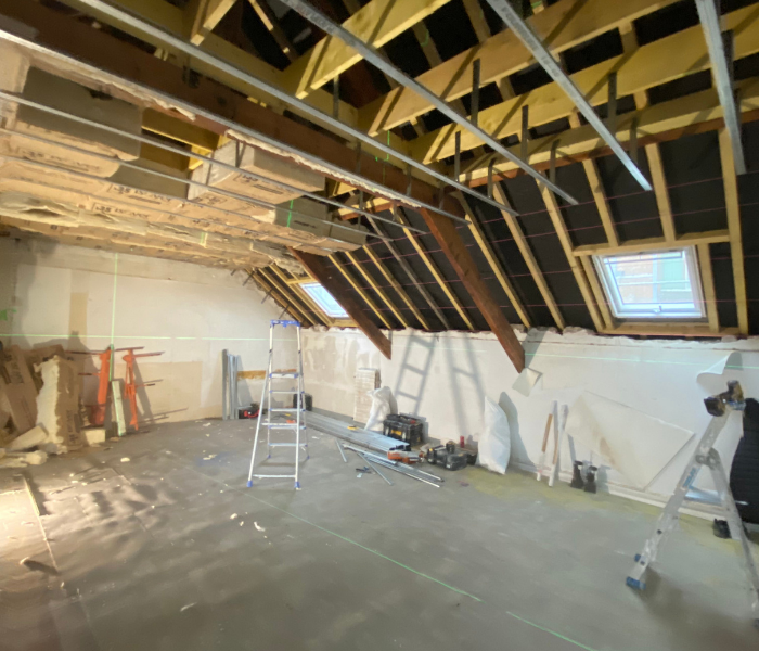 Rénovation et agrandissement d'une maison de maître en centre ville d'Orléans