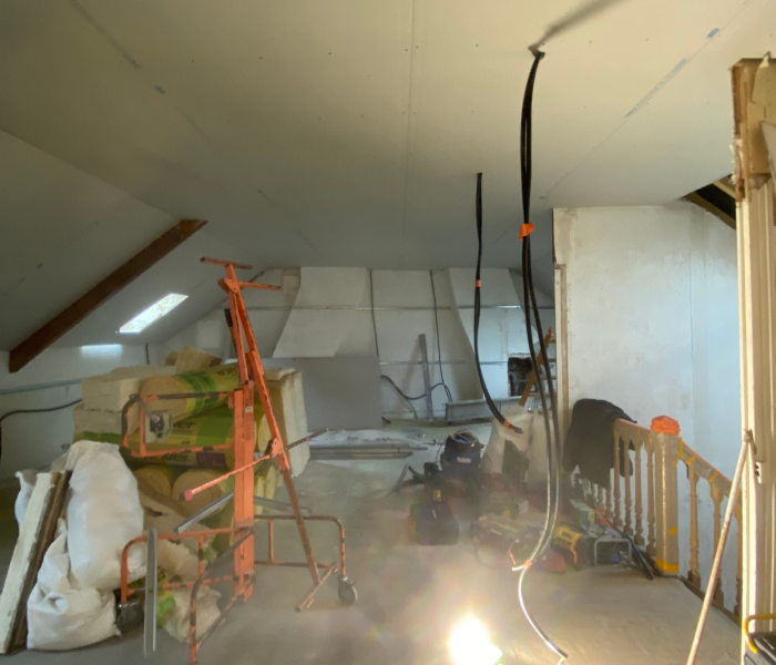 Rénovation et agrandissement d'une maison de maître en centre ville d'Orléans