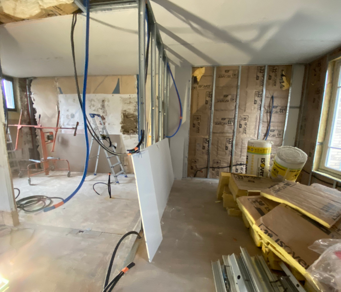 Rénovation et agrandissement d'une maison de maître en centre ville d'Orléans