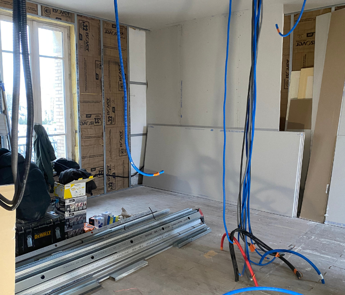 Rénovation et agrandissement d'une maison de maître en centre ville d'Orléans