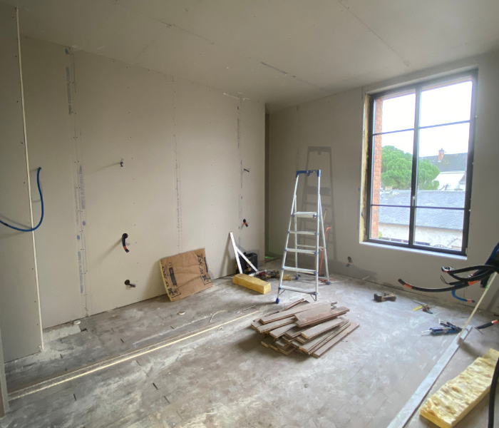 Rénovation et agrandissement d'une maison de maître en centre ville d'Orléans