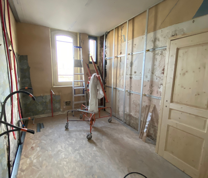 Rénovation et agrandissement d'une maison de maître en centre ville d'Orléans