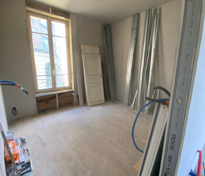 Rénovation et agrandissement d'une maison de maître en centre ville d'Orléans