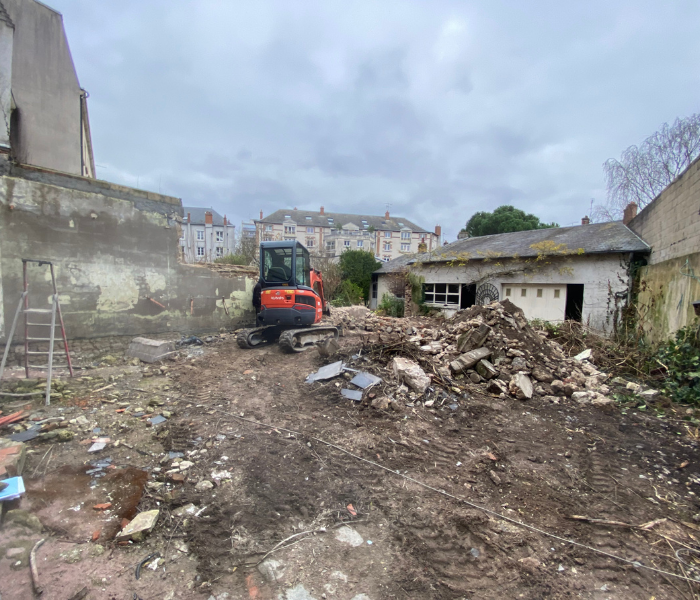 Rénovation et agrandissement d'une maison de maître en centre ville d'Orléans