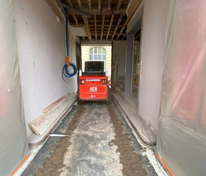 Rénovation et agrandissement d'une maison de maître en centre ville d'Orléans