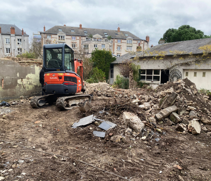 Rénovation et agrandissement d'une maison de maître en centre ville d'Orléans