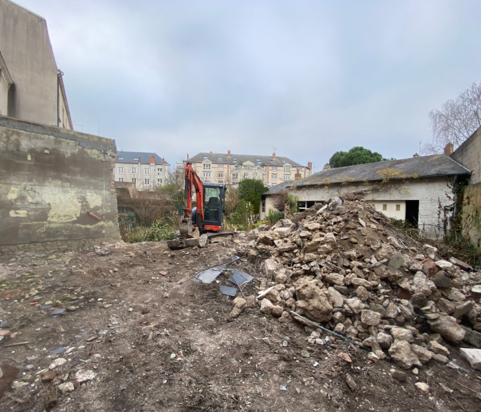Rénovation et agrandissement d'une maison de maître en centre ville d'Orléans