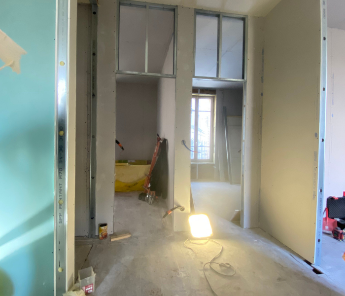 Rénovation et agrandissement d'une maison de maître en centre ville d'Orléans