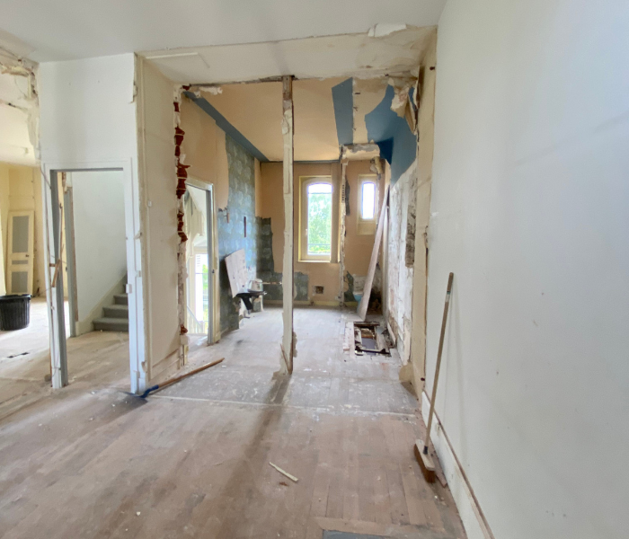 Rénovation et agrandissement d'une maison de maître en centre ville d'Orléans