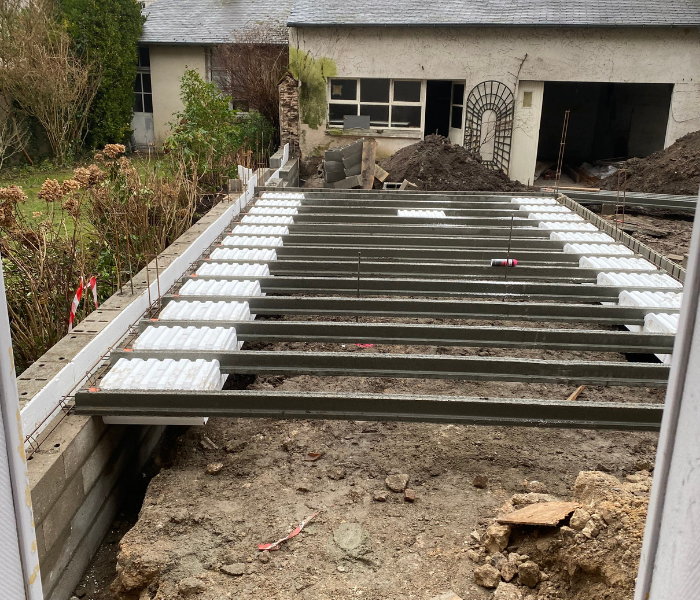 Rénovation et agrandissement d'une maison de maître en centre ville d'Orléans