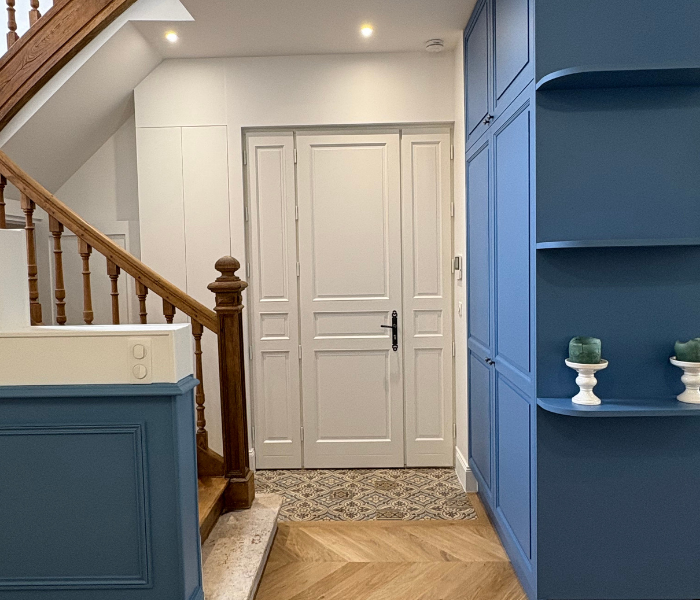 Rénovation et agrandissement d'une maison de maître en centre ville d'Orléans