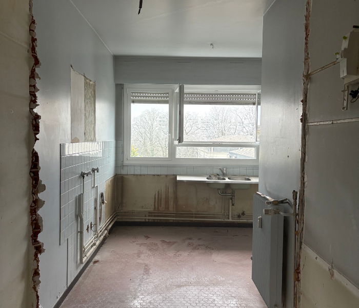 Maitre d'Œuvre Constans - Rénovation d'un appartement de 87m² sur les quais de Loire à Orléans
