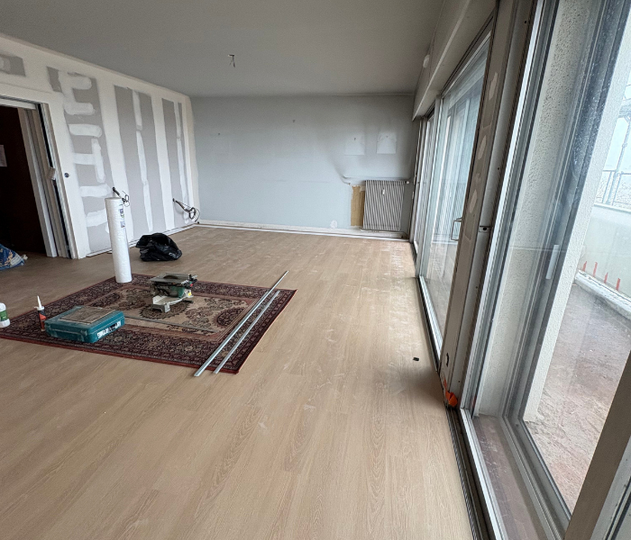 Maitre d'Œuvre Constans - Rénovation d'un appartement de 87m² sur les quais de Loire à Orléans