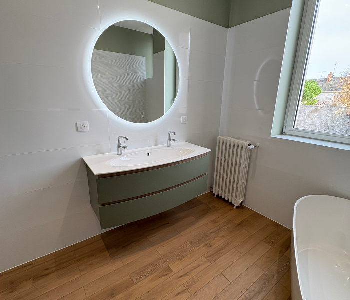 Rénovation et agrandissement d'une maison de maître en centre ville d'Orléans