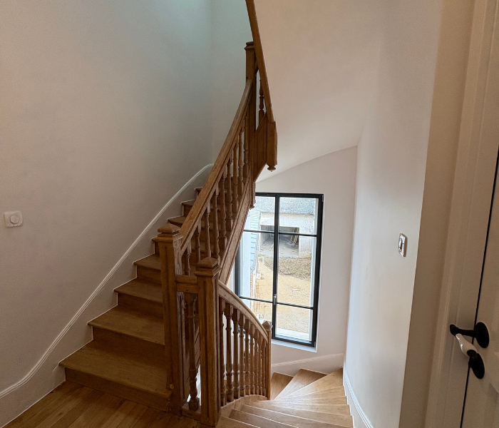 Rénovation et agrandissement d'une maison de maître en centre ville d'Orléans