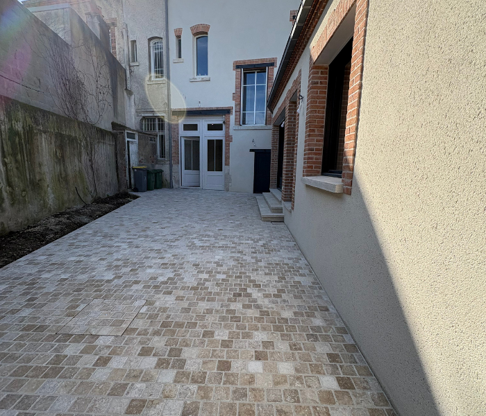 Rénovation et agrandissement d'une maison de maître en centre ville d'Orléans