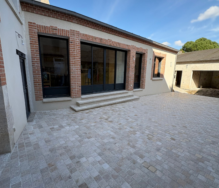 Rénovation et agrandissement d'une maison de maître en centre ville d'Orléans