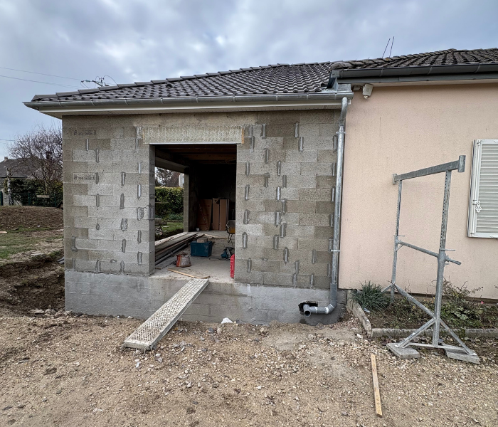 Maitre d'Œuvre Constans - Extension et rénovation d'une maison individuelle en Eure et Loir