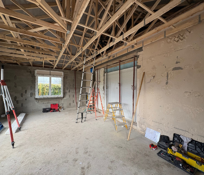 Maitre d'Œuvre Constans - Extension et rénovation d'une maison individuelle en Eure et Loir