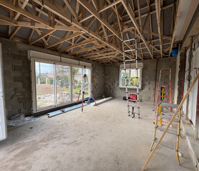 Maitre d'Œuvre Constans - Extension et rénovation d'une maison individuelle en Eure et Loir