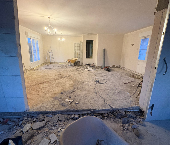 Maitre d'Œuvre Constans - Extension et rénovation d'une maison individuelle en Eure et Loir