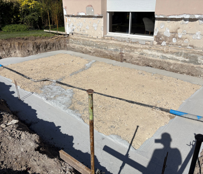 Maitre d'Œuvre Constans - Extension et rénovation d'une maison individuelle en Eure et Loir