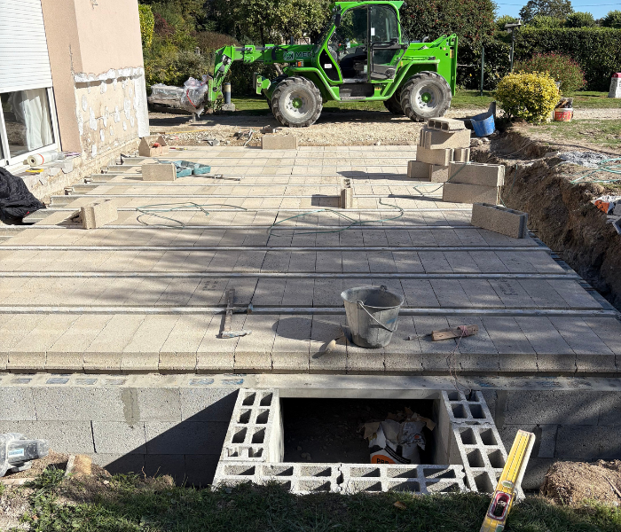 Maitre d'Œuvre Constans - Extension et rénovation d'une maison individuelle en Eure et Loir