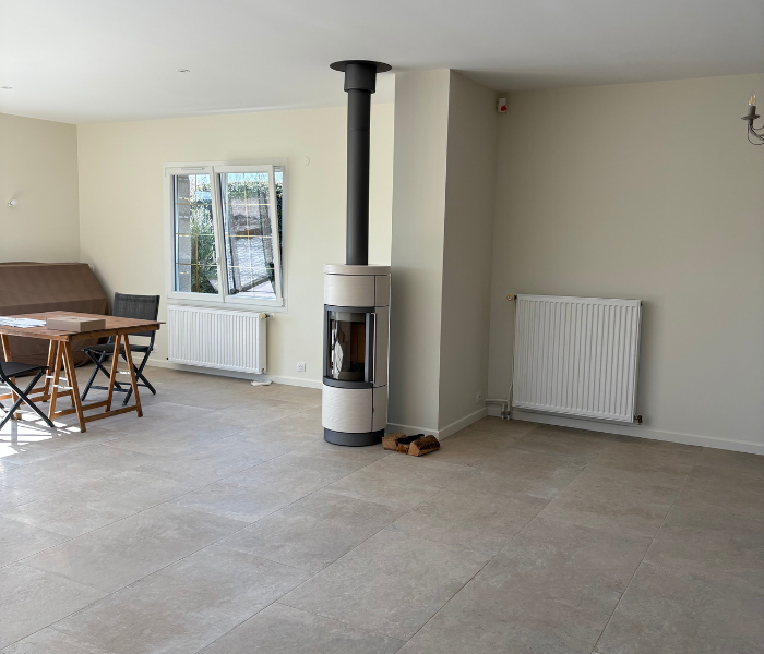 Maitre d'Œuvre Constans - Extension et rénovation d'une maison individuelle en Eure et Loir