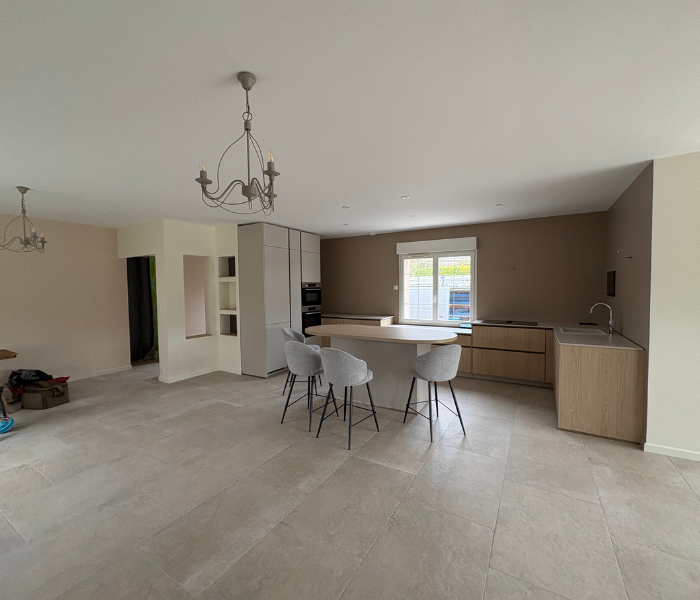 Maitre d'Œuvre Constans - Extension et rénovation d'une maison individuelle en Eure et Loir