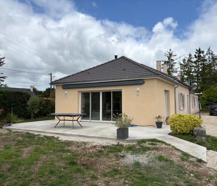 Maitre d'Œuvre Constans - Extension et rénovation d'une maison individuelle en Eure et Loir
