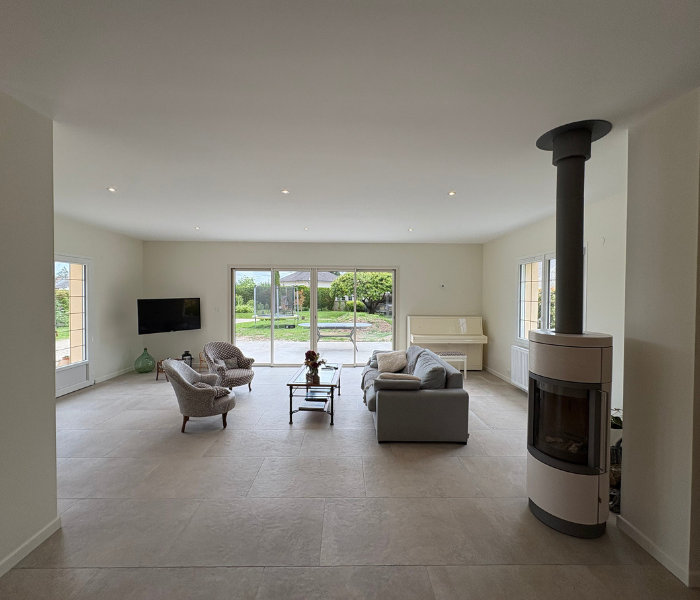 Maitre d'Œuvre Constans - Extension et rénovation d'une maison individuelle en Eure et Loir