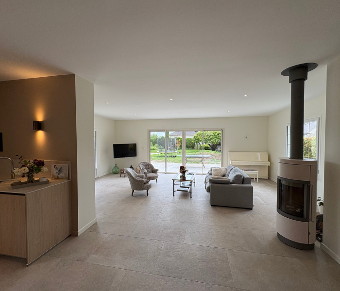 Maitre d'Œuvre Constans - Extension et rénovation d'une maison individuelle en Eure et Loir