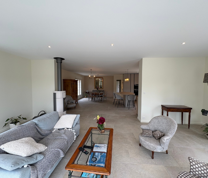 Maitre d'Œuvre Constans - Extension et rénovation d'une maison individuelle en Eure et Loir