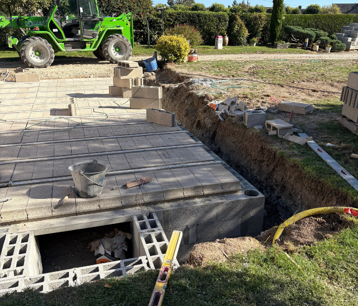 Maitre d'Œuvre Constans - Extension et rénovation d'une maison individuelle en Eure et Loir