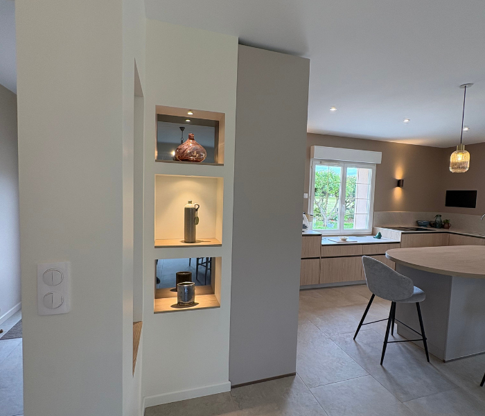Maitre d'Œuvre Constans - Extension et rénovation d'une maison individuelle en Eure et Loir