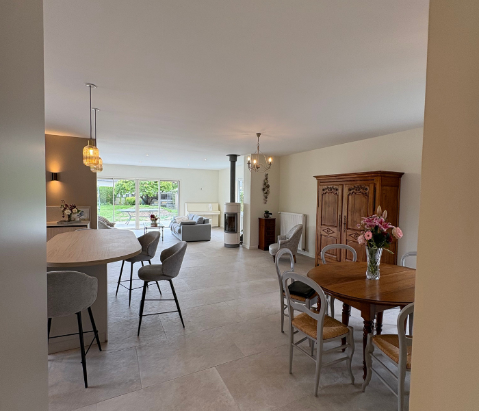 Maitre d'Œuvre Constans - Extension et rénovation d'une maison individuelle en Eure et Loir