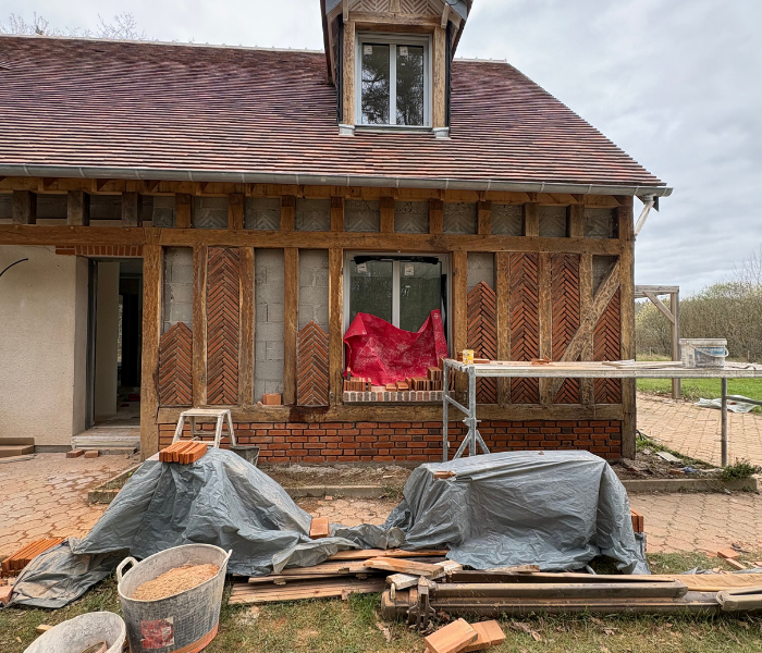 Maitre d'Œuvre Constans - Rénovation d'une maison en Sologne